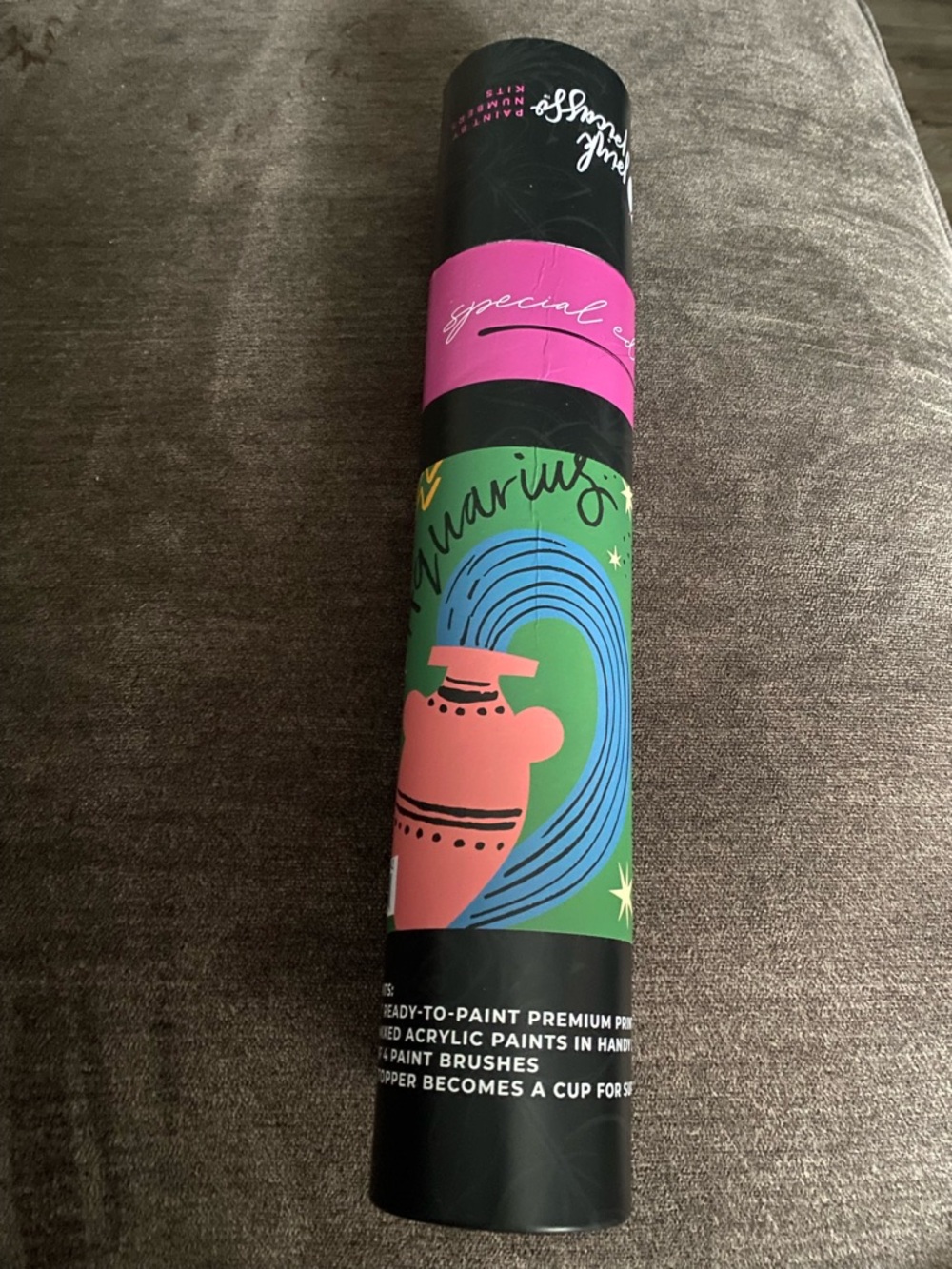 Paint by number Aquarius kit